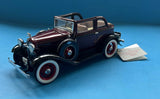 Diecast Model - Franklin Mint 1:24 Scale B11Z151 Bonnie & Clyde's Ford V-8