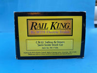 O scale train - MTH Railking Chicago & Northwestern Stock car RK-7109L
