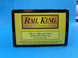 O scale train - MTH Railking Chicago & Northwestern Stock car RK-7109L