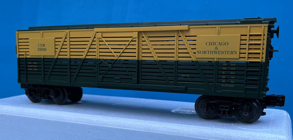 O scale train - MTH Railking Chicago & Northwestern Stock car RK-7109L
