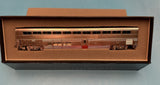 HO scale train - Samhongsa Amtrak Superliner Passenger Train with Baggage Cars - 8 car set