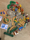 Ready to run Train Layout - GeoTrax Fisher Price track, trains, accessories