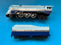 enshodo Sante Fe 4-6-4 Pacific 'TheTenshodo Sante Fe 4-6-4 Hudson #3460 'The Blue Goose' w/tender for Pacific Fast Mail