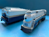 Tenshodo Sante Fe 4-6-4 Hudson #3460 'The Blue Goose' w/tender for Pacific Fast Mail