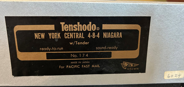 HO scale train - Tenshodo New York Central 4-8-4 Niagara #6024 w/tende –  Railway Museum of British Columbia Gift Shop