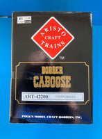 G Scale Train - Aristocraft ART-42200 Bobber Caboose undecorated  box end