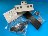 G Scale Train - Aristocraft ART-42200 Bobber Caboose undecorated  parts view