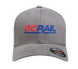 Railway Cap - BC Rail Flexfit Embroidered Cap