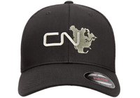 Railway Cap - CN North America Map logo - Flexfit Embroidered Cap
