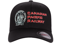 Railway Cap - CPR Shield and Beaver logo Flexfit Embroidered Cap